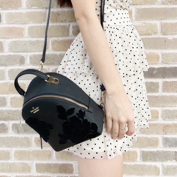 Kate spade Binx mini backpack crossbody floral - Picture 4 of 8